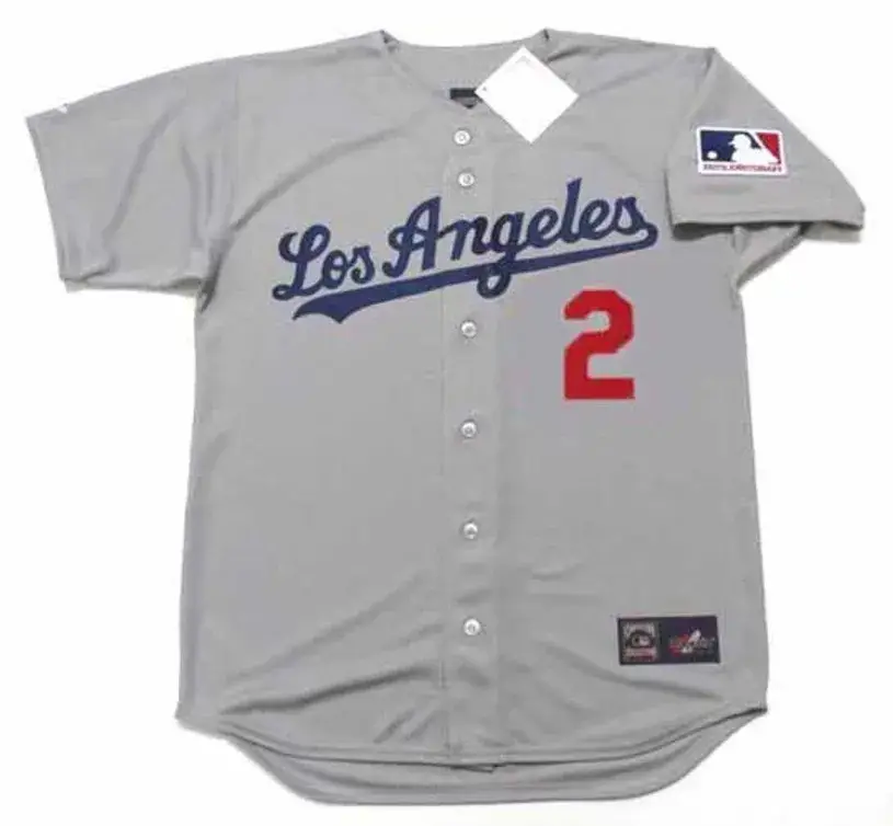 BOBBY VALENTINE Los Angeles Dodgers 1969 Away Majestic Baseball Throwback Jersey 