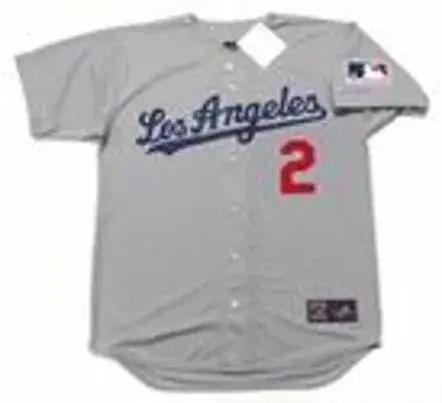 BOBBY VALENTINE Los Angeles Dodgers 1969 Away Majestic Baseball Throwback Jersey 