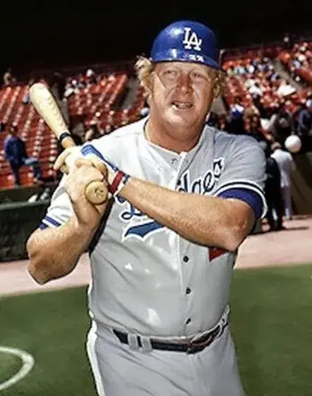 BOOG POWELL Los Angeles Dodgers 1977 Away Majestic Baseball Throwback Jersey 