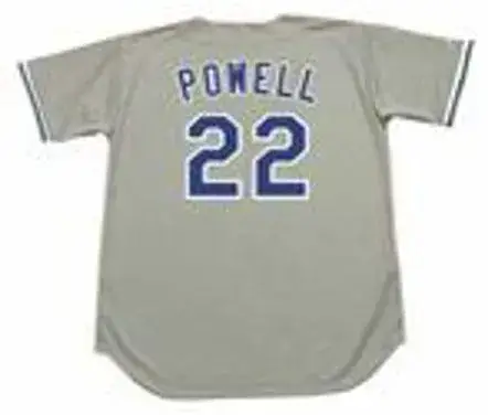 BOOG POWELL Los Angeles Dodgers 1977 Away Majestic Baseball Throwback Jersey 
