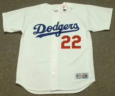 CLAYTON KERSHAW Los Angeles Dodgers 2014 Home Majestic Baseball Throwback Jersey