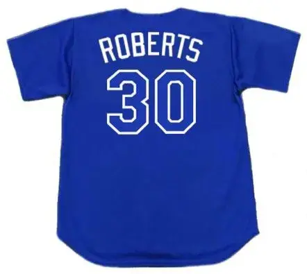DAVE ROBERTS Los Angeles Dodgers 2003 Majestic Baseball Throwback Jersey 