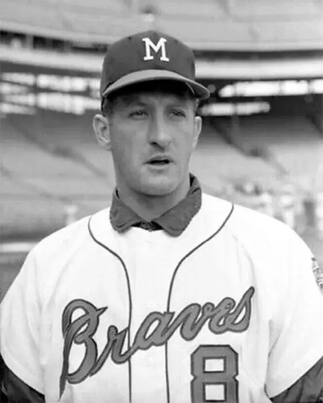 BOB UECKER Milwaukee Braves 1960’s Home Majestic Throwback Baseball Jersey 
