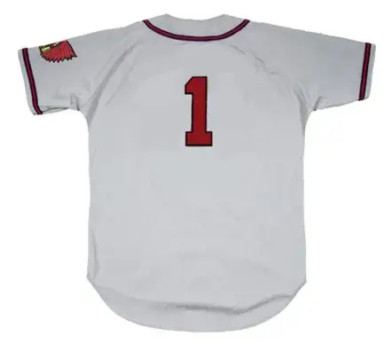 DEL CRANDALL Milwaukee Braves 1955 Away Majestic Throwback Baseball Jersey