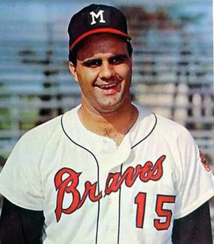 JOE TORRE Milwaukee Braves 1960’s Majestic Cooperstown Throwback Baseball Jersey 