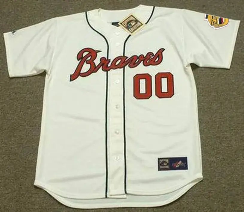 MILWAUKEE BRAVES 1960’s Majestic Throwback Jersey Customized “Any Name & Number(s)”