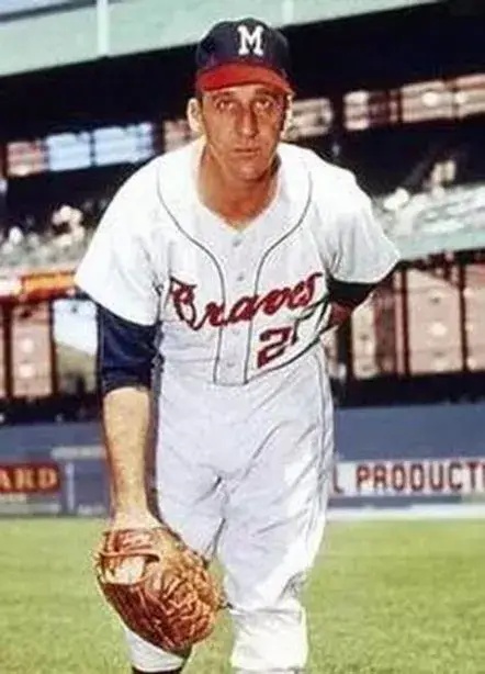 WARREN SPAHN Milwaukee Braves 1960’s Majestic Cooperstown Baseball Jersey 