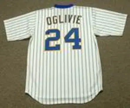 BEN OGLIVIE Milwaukee Brewers 1982 Home Majestic Throwback Baseball Jersey 