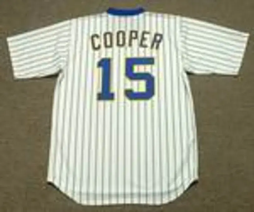 CECIL COOPER Milwaukee Brewers 1982 Home Majestic Throwback Baseball Jersey 
