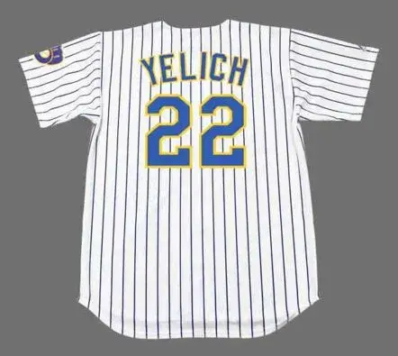 CHRISTIAN YELICH Milwaukee Brewers Majestic Alternate Home Baseball Jersey 