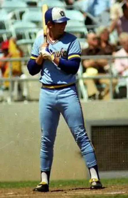 DON MONEY Milwaukee Brewers 1982 Away Majestic Throwback Baseball Jersey 
