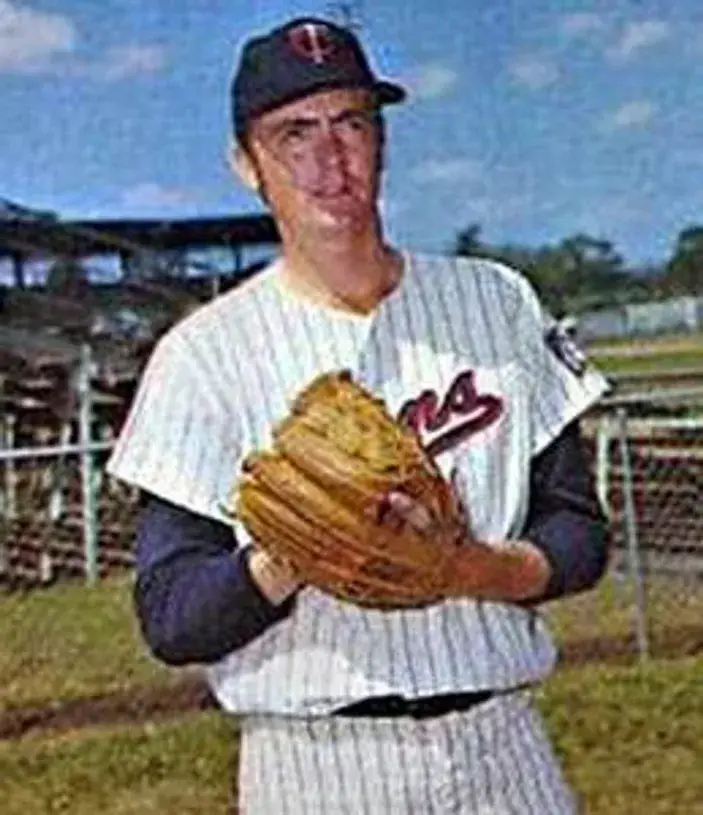 BERT BLYLEVEN Minnesota Twins 1970 Home Majestic Throwback  Baseball Jersey 