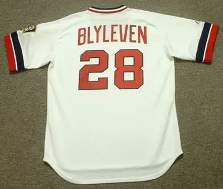 BERT BLYLEVEN Minnesota Twins 1975 Home Majestic Throwback Baseball Jersey 