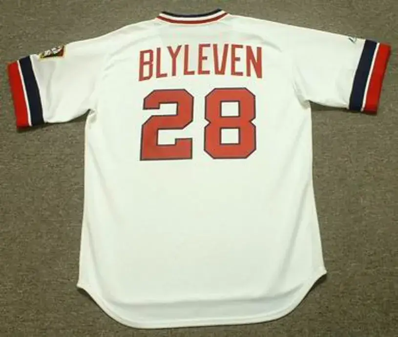 BERT BLYLEVEN Minnesota Twins 1975 Home Majestic Throwback Baseball Jersey 