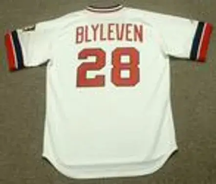 BERT BLYLEVEN Minnesota Twins 1975 Home Majestic Throwback Baseball Jersey 