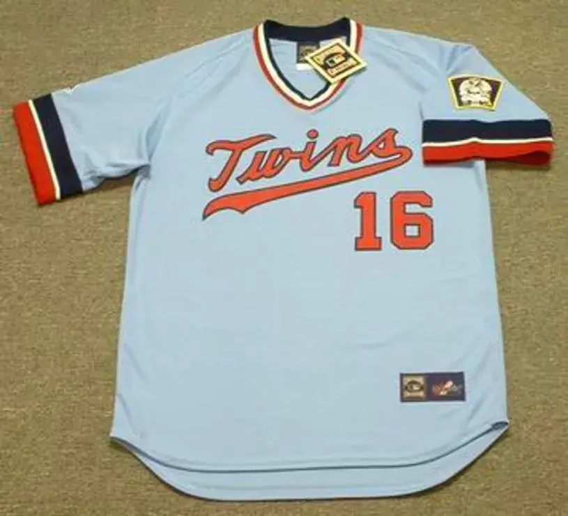 BUTCH WYNEGAR Minnesota Twins 1979 Majestic Cooperstown Throwback Baseball Jersey