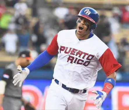CARLOS CORREA Puerto Rico 2017 World Baseball Classic Throwback Jersey 