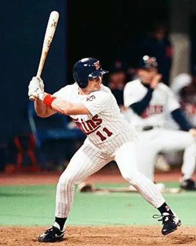 CHUCK KNOBLAUCH Minnesota Twins 1991 Majestic Throwback Home Baseball Jersey 