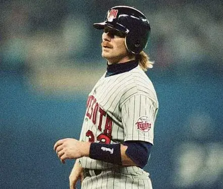 DAN GLADDEN Minnesota Twins 1991 Majestic Throwback Away Baseball Jersey 
