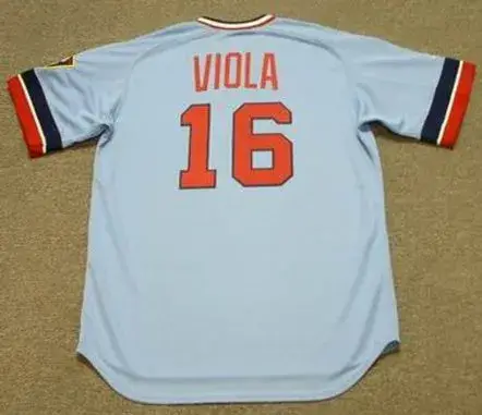 FRANK VIOLA Minnesota Twins 1984 Majestic Cooperstown Throwback Baseball Jersey 