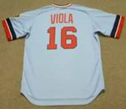 FRANK VIOLA Minnesota Twins 1984 Majestic Cooperstown Throwback Baseball Jersey 