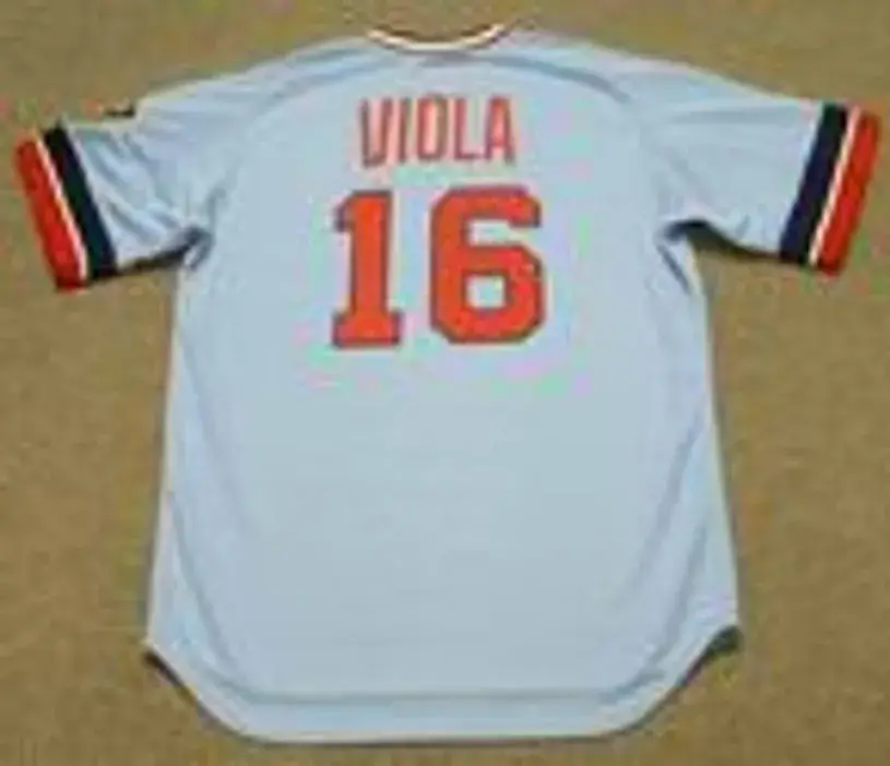 FRANK VIOLA Minnesota Twins 1984 Majestic Cooperstown Throwback Baseball Jersey 
