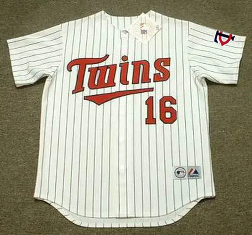 FRANK VIOLA Minnesota Twins 1987 Majestic Throwback Home Baseball Jersey