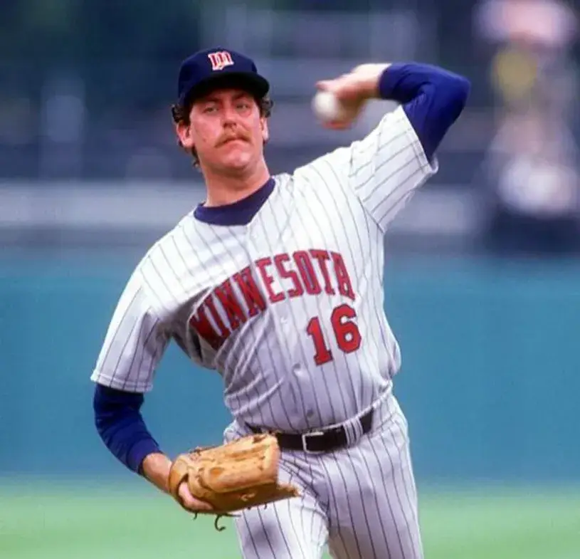 FRANK VIOLA Minnesota Twins 1988 Majestic Throwback Away Baseball Jersey 