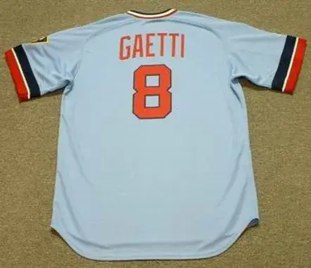 GARY GAETTI Minnesota Twins 1984 Majestic Cooperstown Throwback Baseball Jersey 