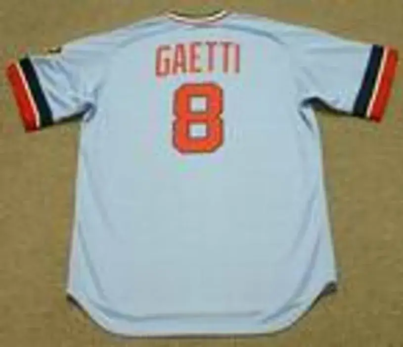 GARY GAETTI Minnesota Twins 1984 Majestic Cooperstown Throwback Baseball Jersey 