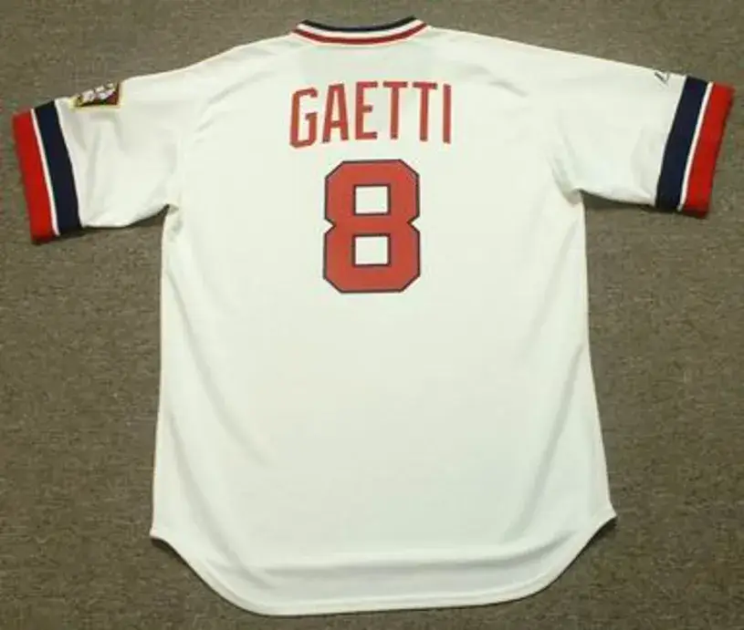 GARY GAETTI Minnesota Twins 1984 Majestic Cooperstown Throwback Home Jersey 