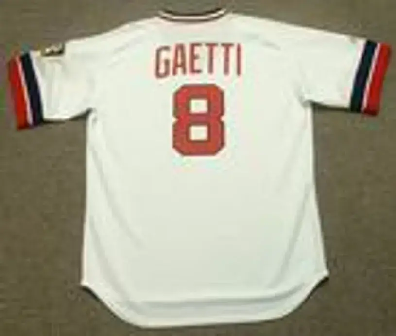 GARY GAETTI Minnesota Twins 1984 Majestic Cooperstown Throwback Home Jersey 
