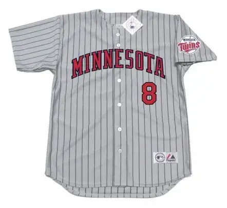 GARY GAETTI Minnesota Twins 1988 Majestic Throwback Away Baseball Jersey