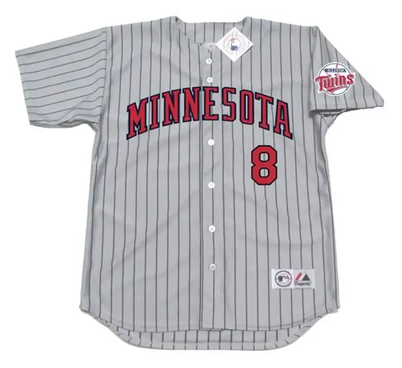 GARY GAETTI Minnesota Twins 1988 Majestic Throwback Away Baseball Jersey