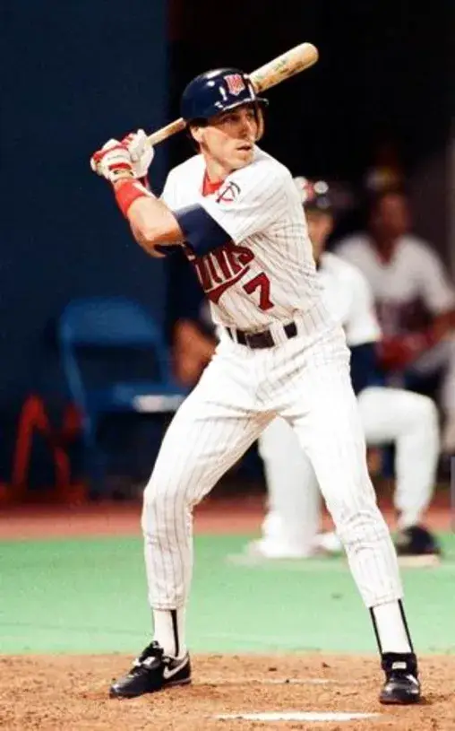 GREG GAGNE Minnesota Twins 1991 Majestic Throwback Home Baseball Jersey 