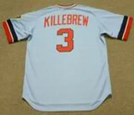 HARMON KILLEBREW Minnesota Twins 1974 Majestic Cooperstown Baseball Jersey 