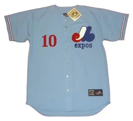 ANDRE DAWSON Montreal Expos 1978 Away Majestic Throwback Baseball Jersey