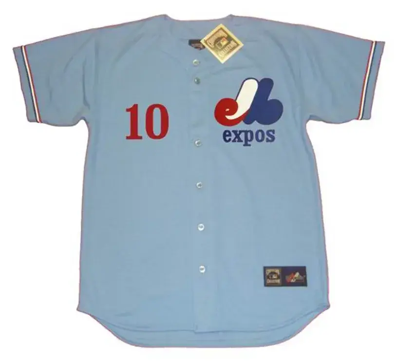 ANDRE DAWSON Montreal Expos 1978 Away Majestic Throwback Baseball Jersey