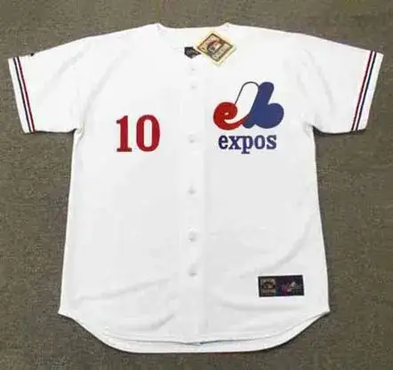 ANDRE DAWSON Montreal Expos 1979 Home Majestic Throwback Baseball Jersey