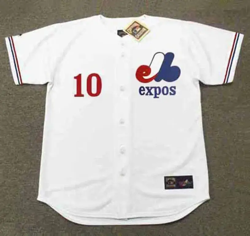 ANDRE DAWSON Montreal Expos 1979 Home Majestic Throwback Baseball Jersey