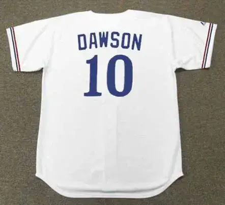 ANDRE DAWSON Montreal Expos 1979 Home Majestic Throwback Baseball Jersey 
