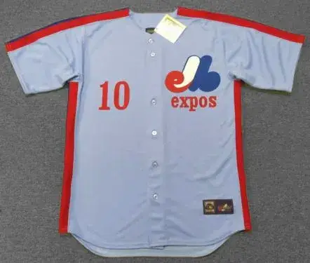 ANDRE DAWSON Montreal Expos 1981 Away Majestic Throwback Baseball Jersey