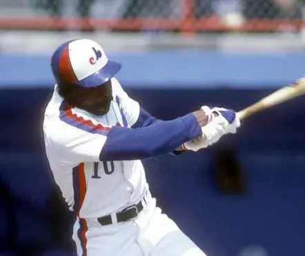 ANDRE DAWSON Montreal Expos 1981 Home Majestic Throwback Baseball Jersey 