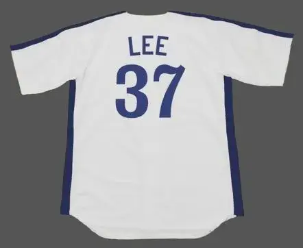 BILL LEE Montreal Expos 1981 Home Majestic Throwback Baseball Jersey 