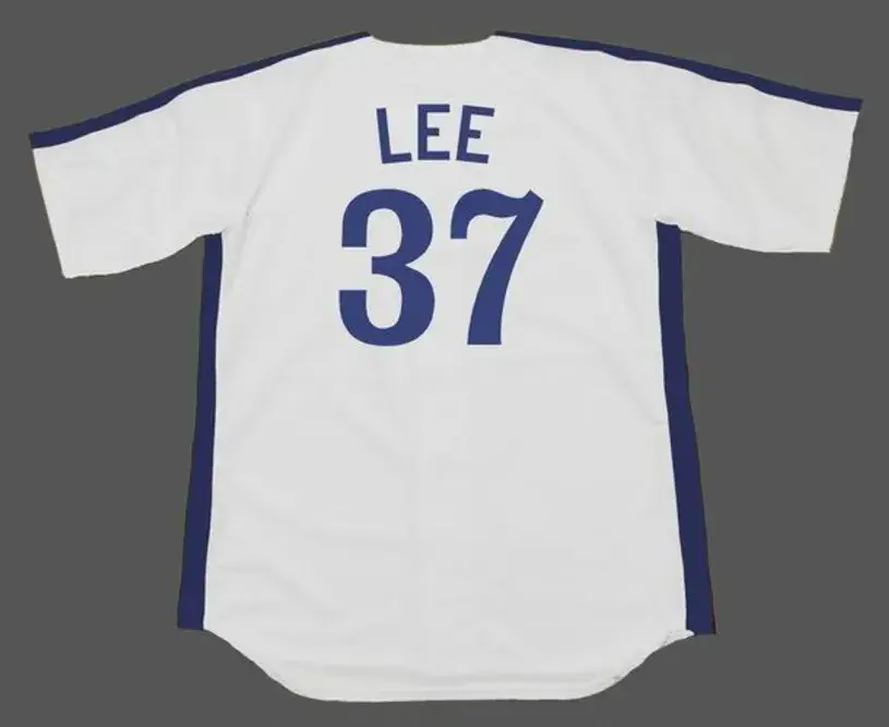 BILL LEE Montreal Expos 1981 Home Majestic Throwback Baseball Jersey 