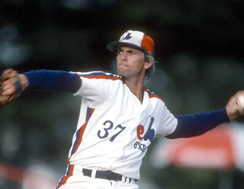 BILL LEE Montreal Expos 1981 Home Majestic Throwback Baseball Jersey 