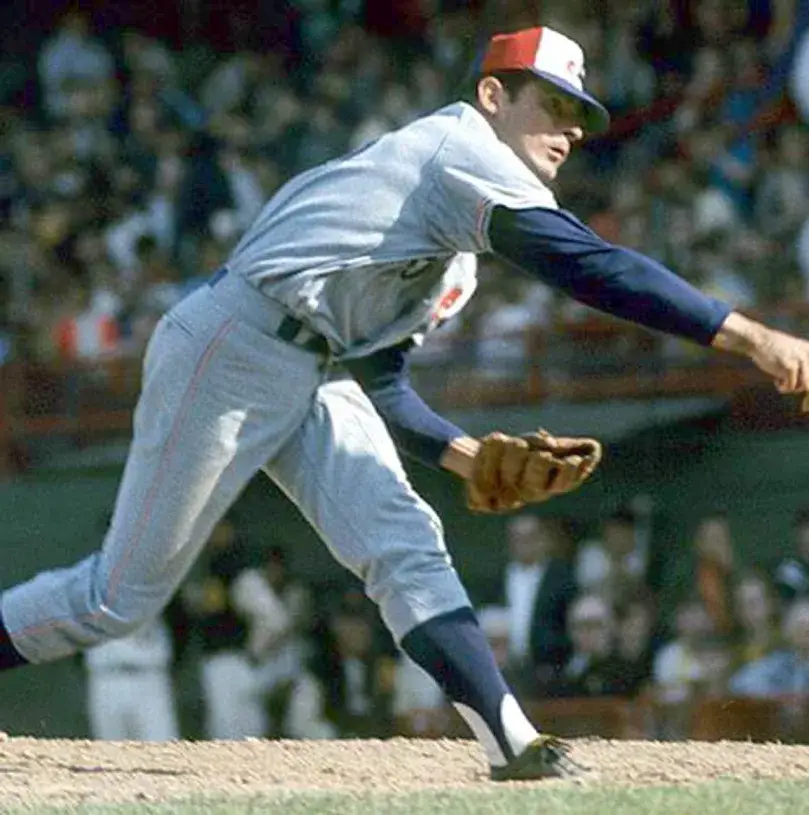 BILL STONEMAN Montreal Expos 1969 Away Majestic Throwback Baseball Jersey 