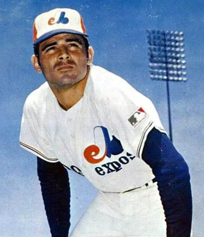 BILL STONEMAN Montreal Expos 1969 Away Majestic Throwback Baseball Jersey 