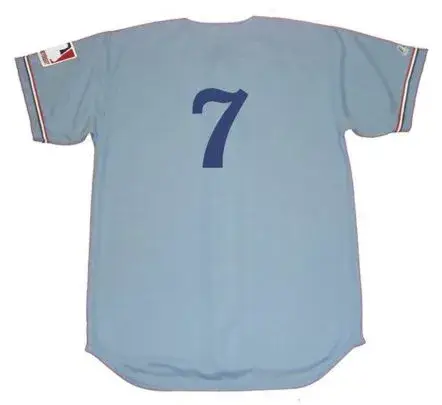 BOBBY WINE Montreal Expos 1969 Away Majestic Throwback Baseball Jersey