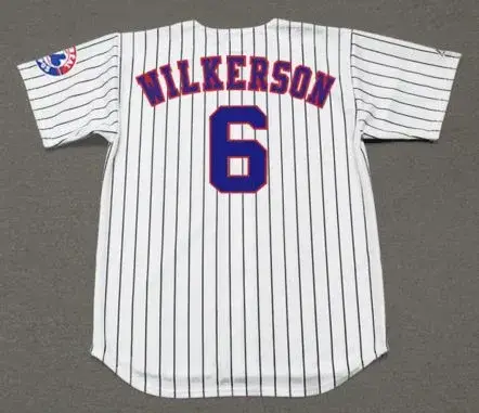 BRAD WILKERSON Montreal Expos 2002 Home Majestic Throwback Baseball Jersey 